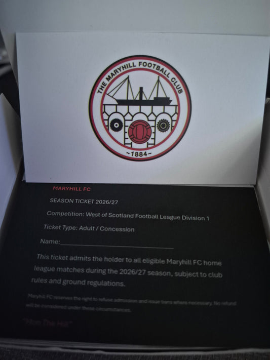 Season Ticket 26/27