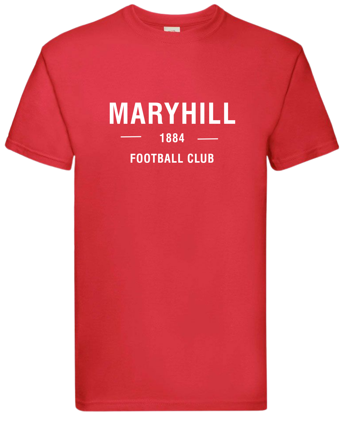 Maryhill FC 1884 Tee - Red